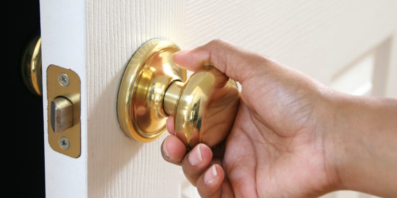 Doorknobs in Winston-Salem, North Carolina