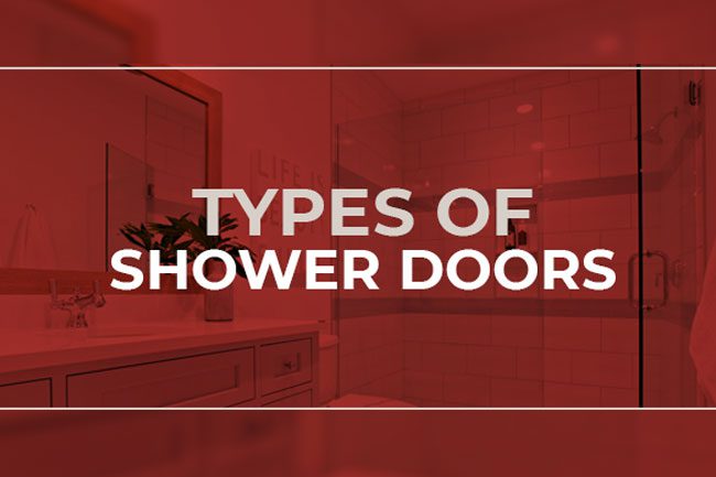 Types of Shower Doors [infographic]